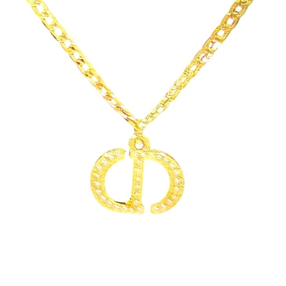 Christian Dior Gold Pearl Pendant Necklace - Picture 4 of 4